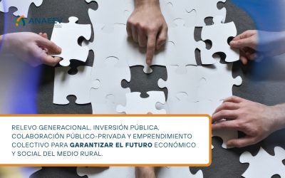 Relevo generacional, inversión pública, colaboración público-privada y emprendimiento colectivo para garantizar el futuro económico y social del medio rural